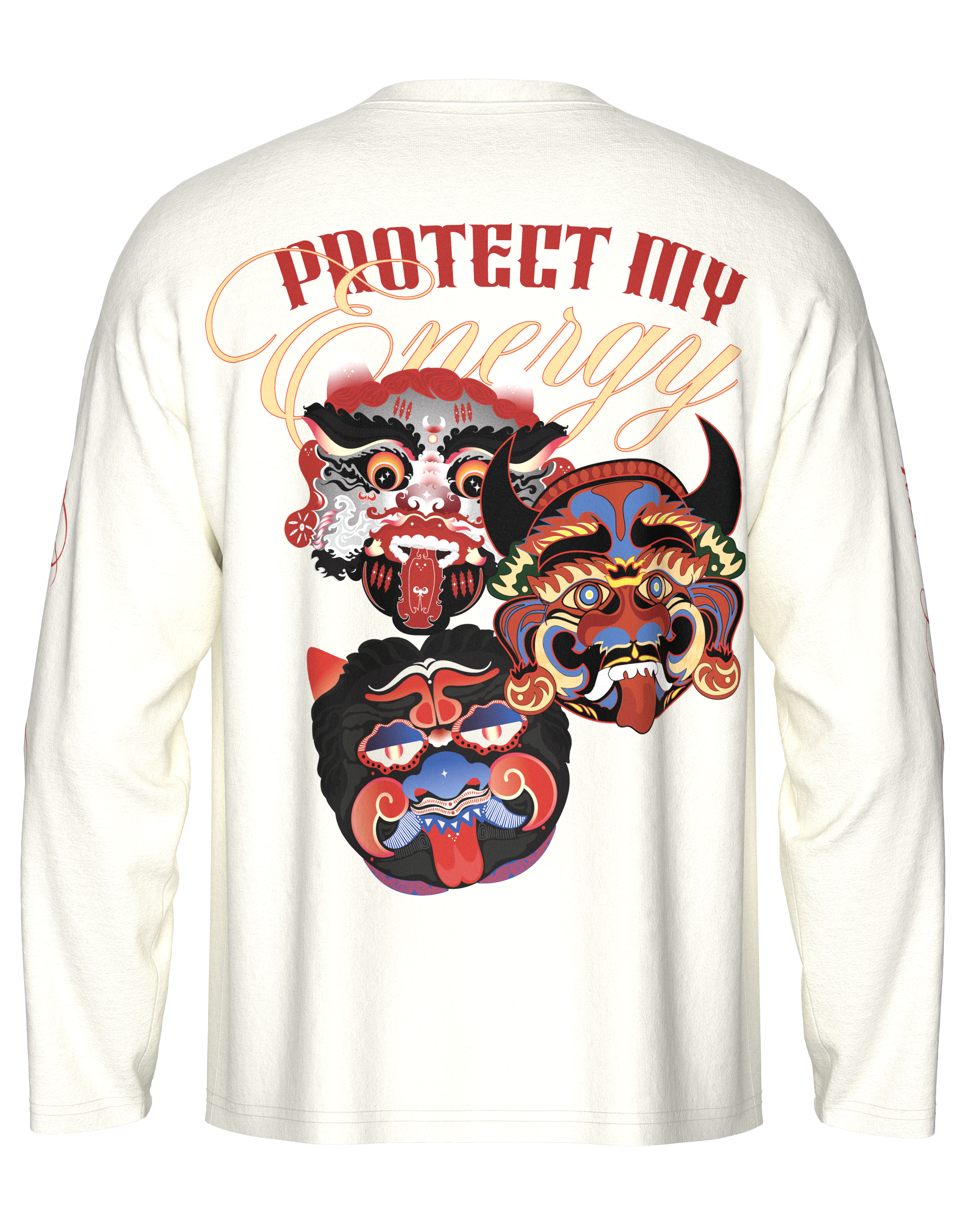 Drishti Bommai - Protect My Energy Long Sleeve Tee