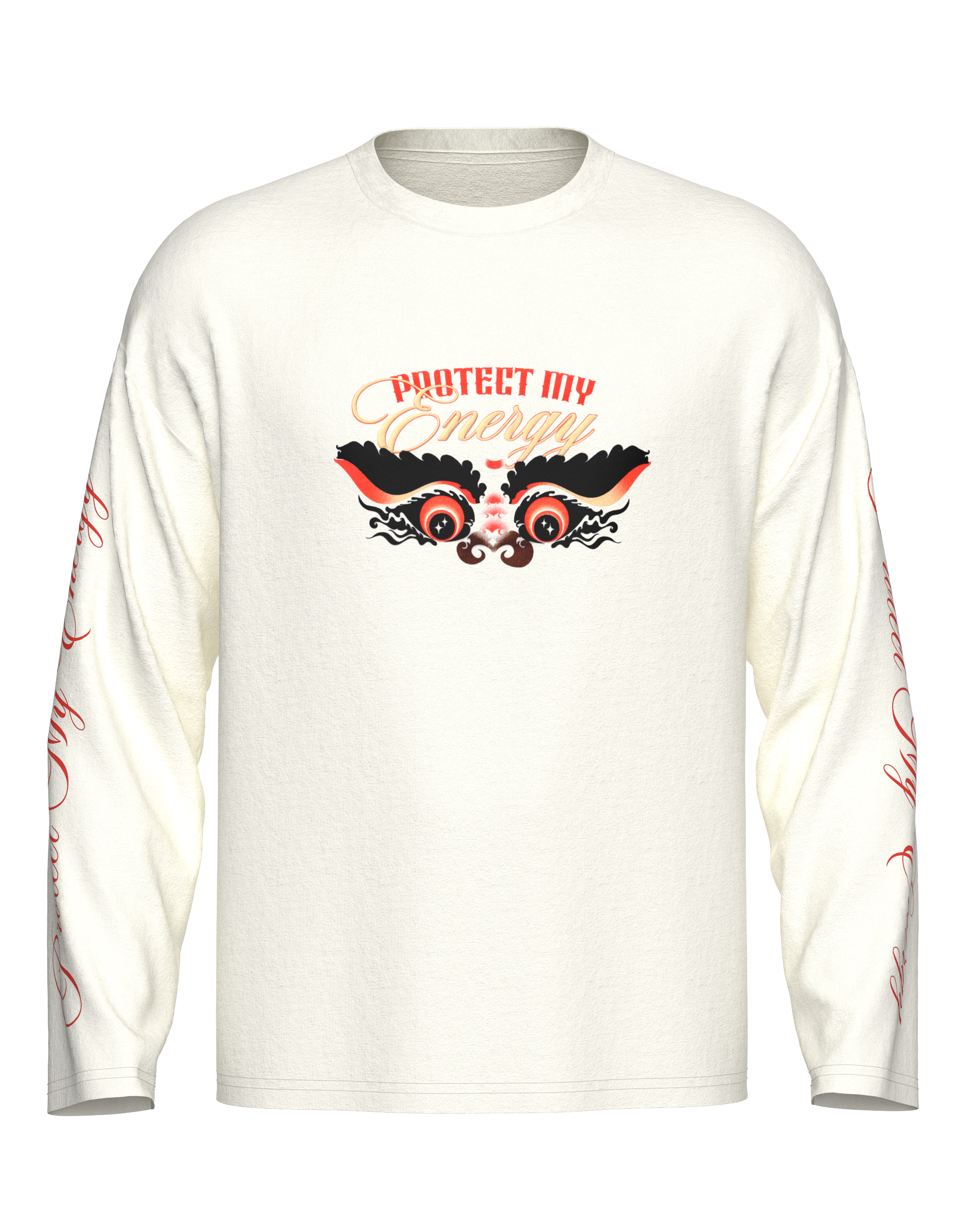 Drishti Bommai - Protect My Energy Long Sleeve Tee