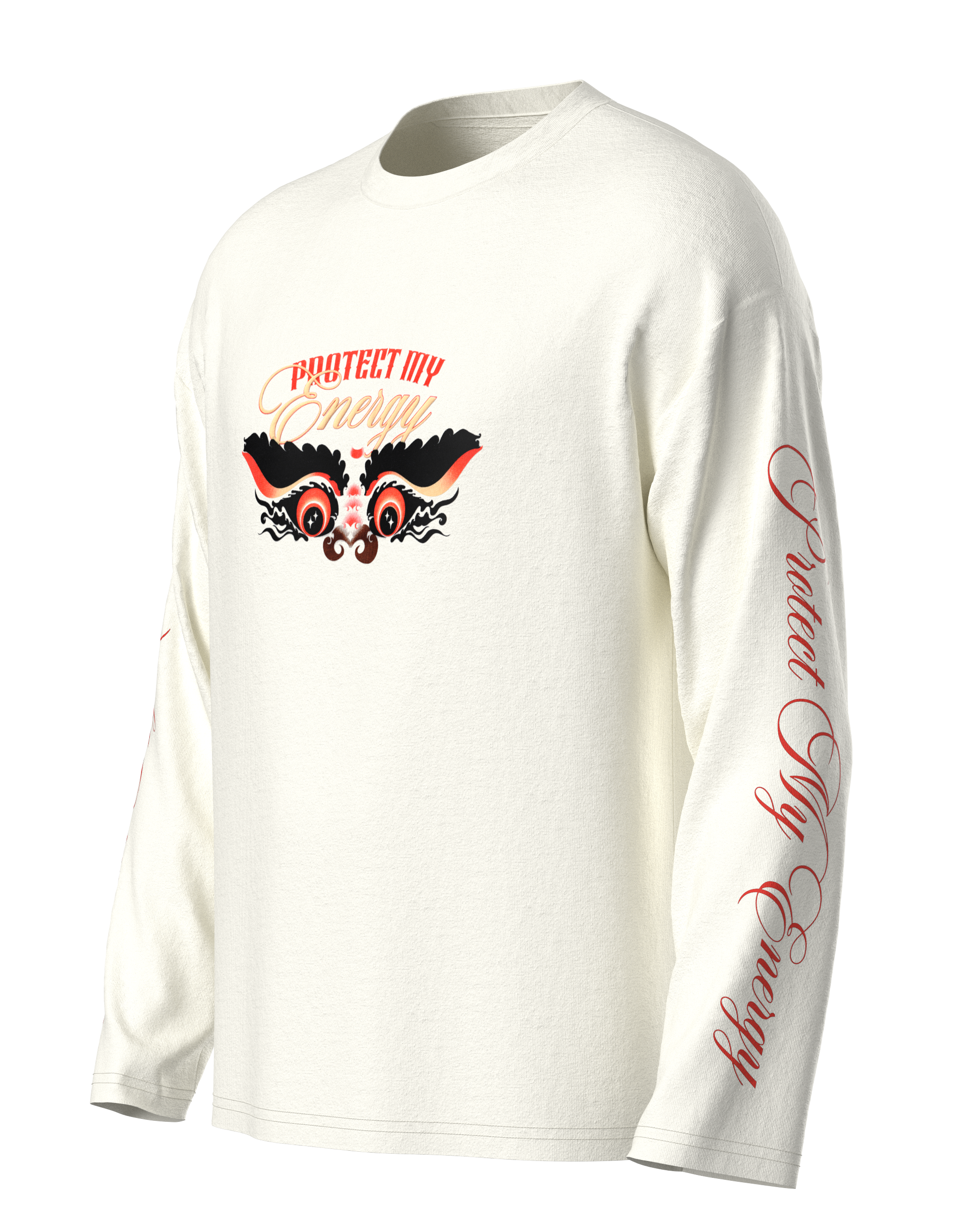 Drishti Bommai - Protect My Energy Long Sleeve Tee