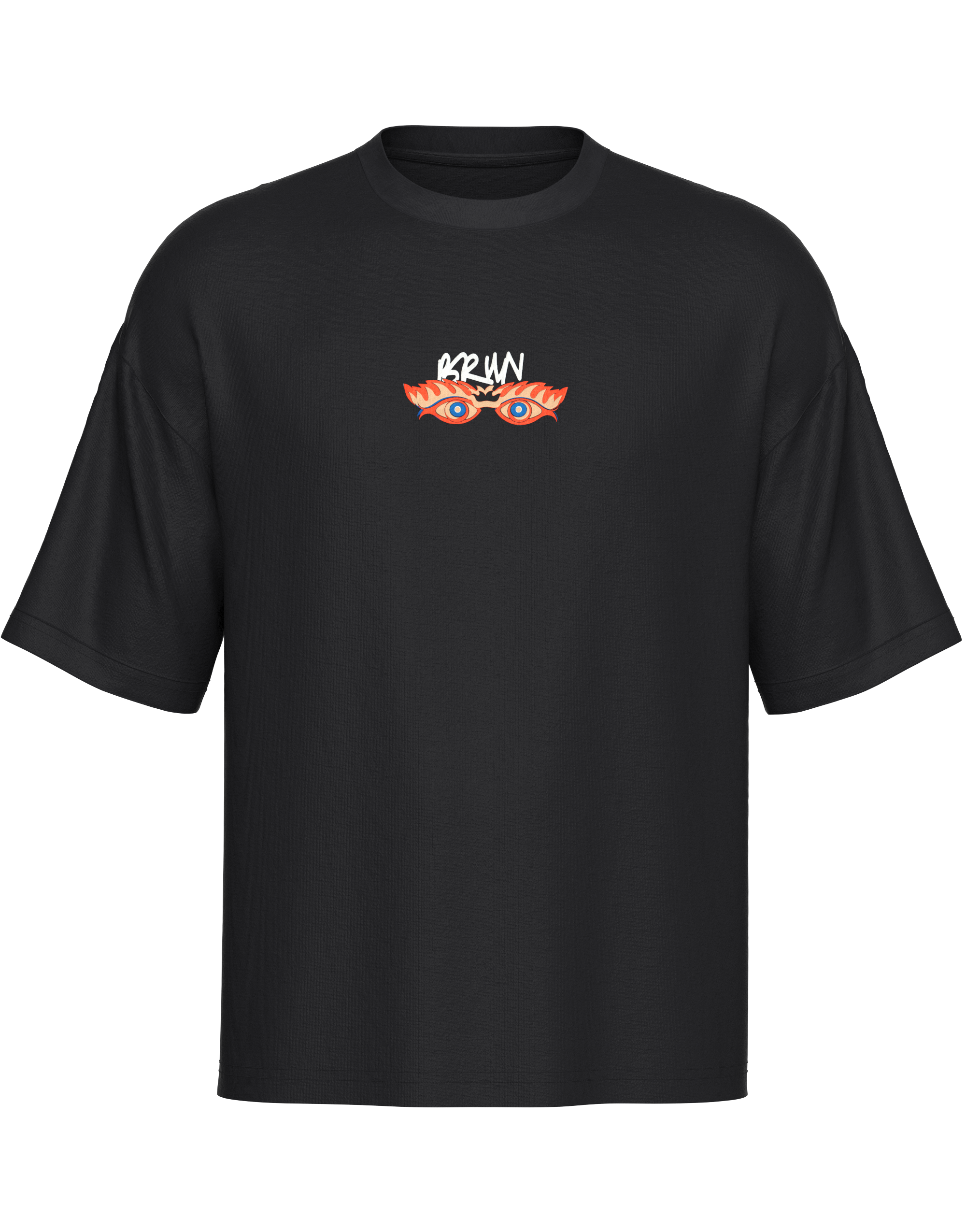 Drishti Bommai - Say No Evil Embroidered Half Sleeve tee