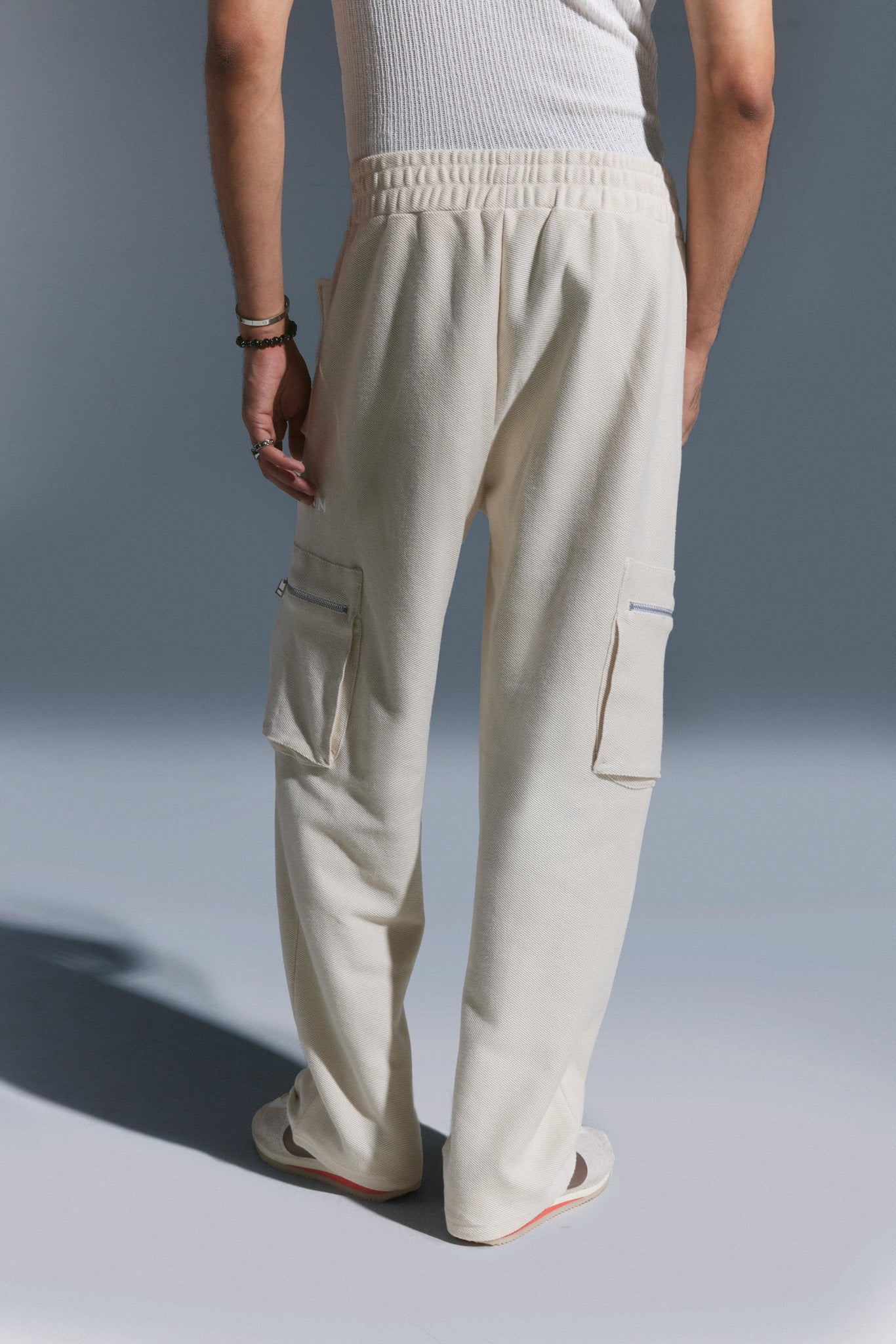 Beige Cargo Pants