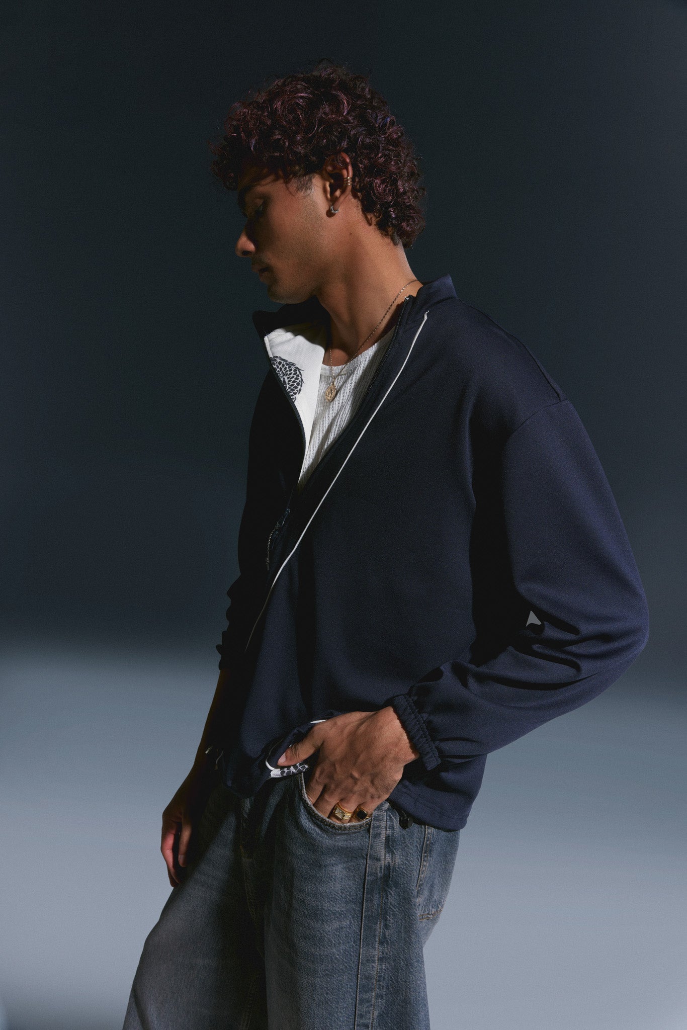 Navy Scuba Jacket